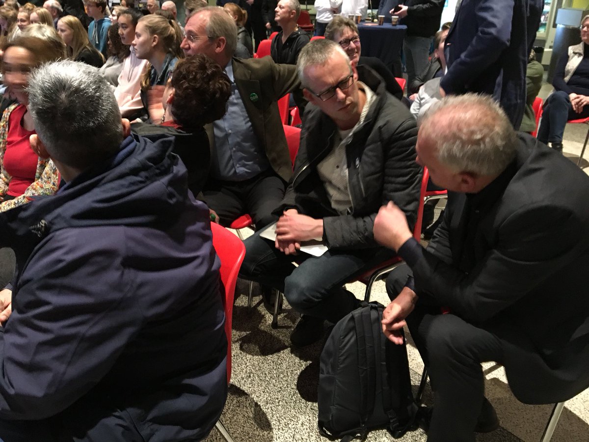 ritavankleef's tweet image. Chris was erbij! Lyceum aan Zee. Scholierendebat Den Helder. #ChrisAalberts