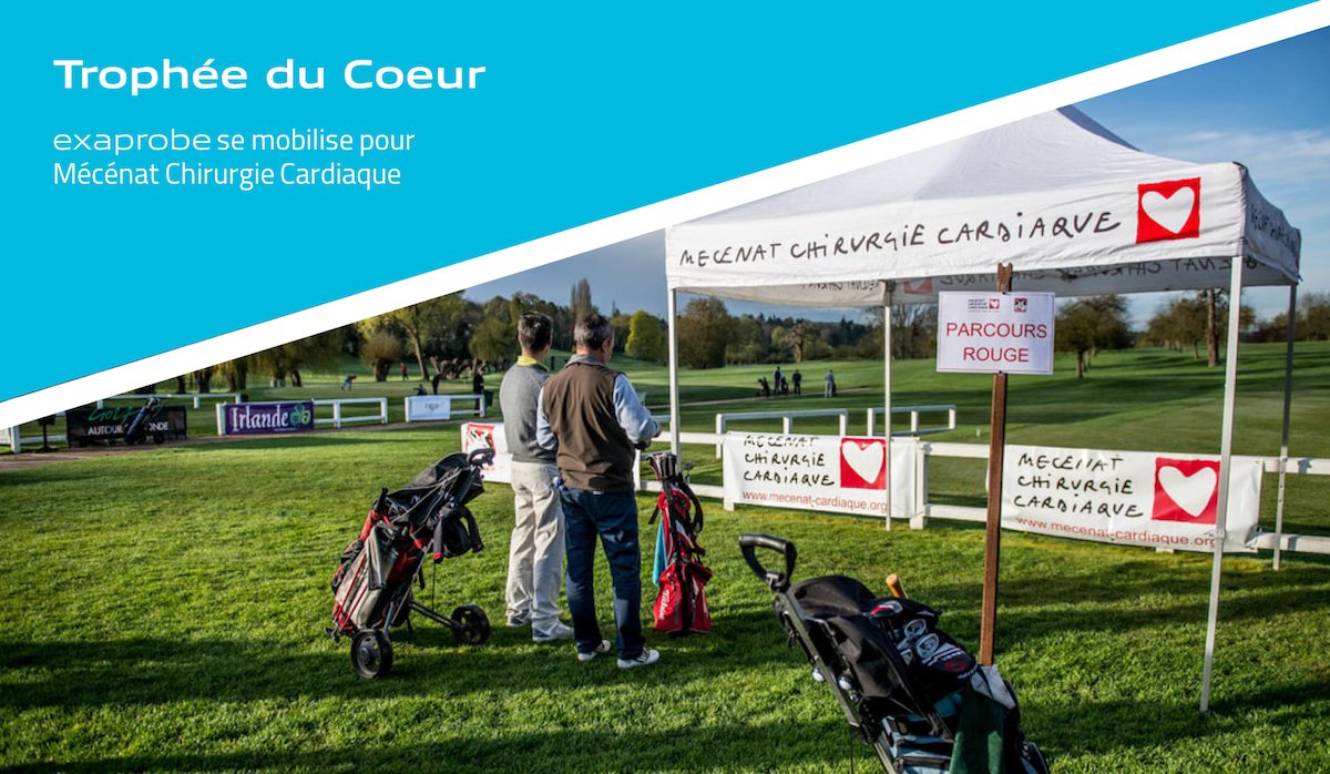 Exaprobe's tweet photo. [WORKPLACE] Cette année, @exaprobe participe au #TrophéeDuCoeur de @mecenatcardiaqu, le 10/04.

Cette opération rassemble chaque année plus de 400 golfeurs, permettant de sauver plus de 200 enfants cardiaques !

Ayons du coeur pour qu'ils en aient un ! #Golf #SaintNomLaBreteche https://t.co/lz95efA0vB
