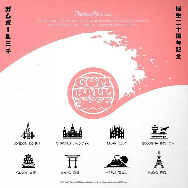 JordanMelville's tweet photo. There’s nothing more exciting than learning you get to do something you wanted to but thought you couldn’t. Gumball 3000 here we come! #gumball3000 #londontokyo https://t.co/oKdKSVIkri https://t.co/1tzd76o2Az