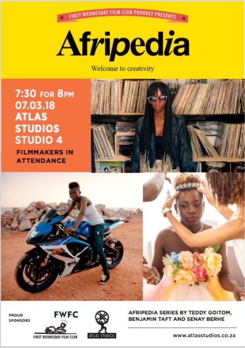 Don’t miss <a href="/Stocktown/">Stocktown</a> directors Senay Berhe and <a href="/teddygoitom/">teddy goitom</a> and #Afripedia series tomorrow! #FWFC