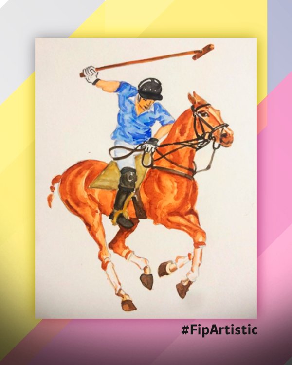 Look at @acuarelas_mv fine artwork (Instagram profile) Share yours with us! #FIPArtistic