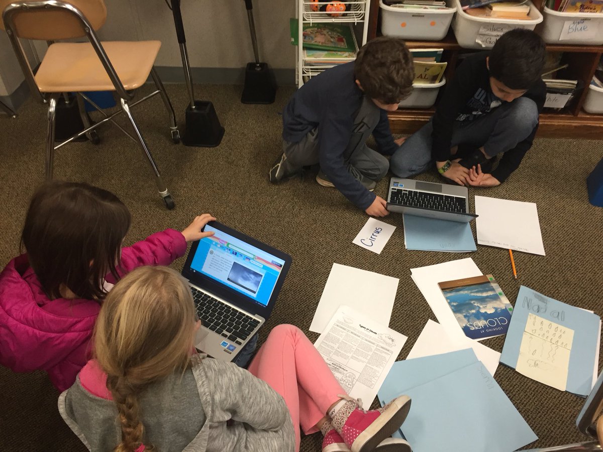 Curious cloud masters and future meteorologists in training #Brassfield