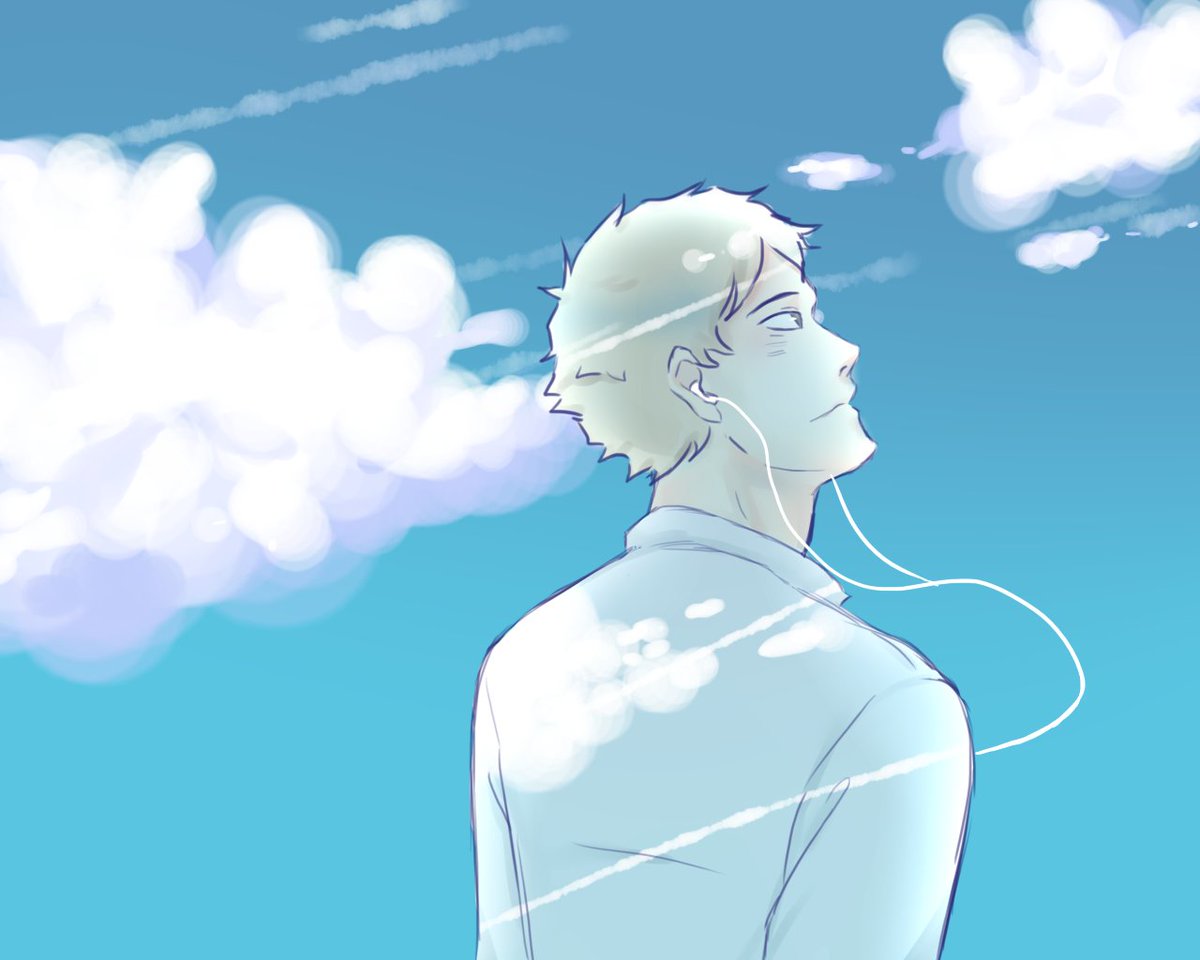 Anfu Same Blue Sky Haikyuu Kinoshita 木下久志 ハイキュー Anfu Same Blue Sky Haikyuu Kinoshita 木下久志 ハイキュー
