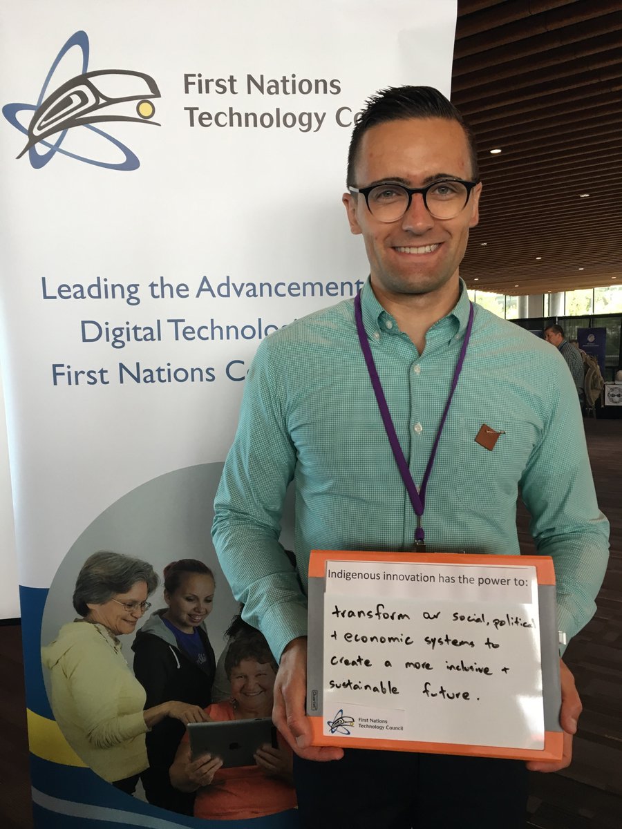 FN_TechCouncil's tweet image. Let the First Nations Technology Council know what Indigenous Innovation means to you by using #IndigenousTech!