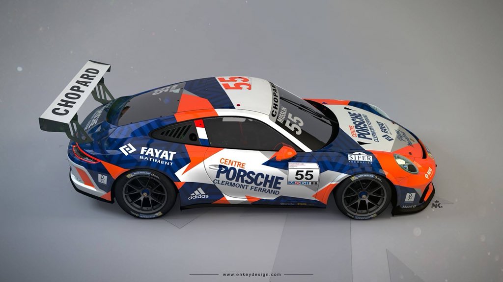 enkeydesign's tweet photo. [RacingTrack] Vous avez été nombreux à apprécier la @Porsche  2017 de Nicolas Misslin ! Voici la nouvelle @PorscheSupercup du team @ProGTbyALMERAS pour la saison 2018 #progt #martinetbyalmeras #NM55

#racing #porsche #NKcar #liveryDesign #cardesign https://t.co/PThKYsGWiv