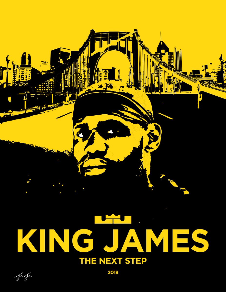 Announcing my official campaign to recruit @KingJames to the Pittsburgh Steelers for the 2018 season. LeBron has done everything in the NBA. He can be the best athlete EVER if he makes the move to the NFL and wins a Super Bowl with Steeler Nation... #LeBronToPittsburgh