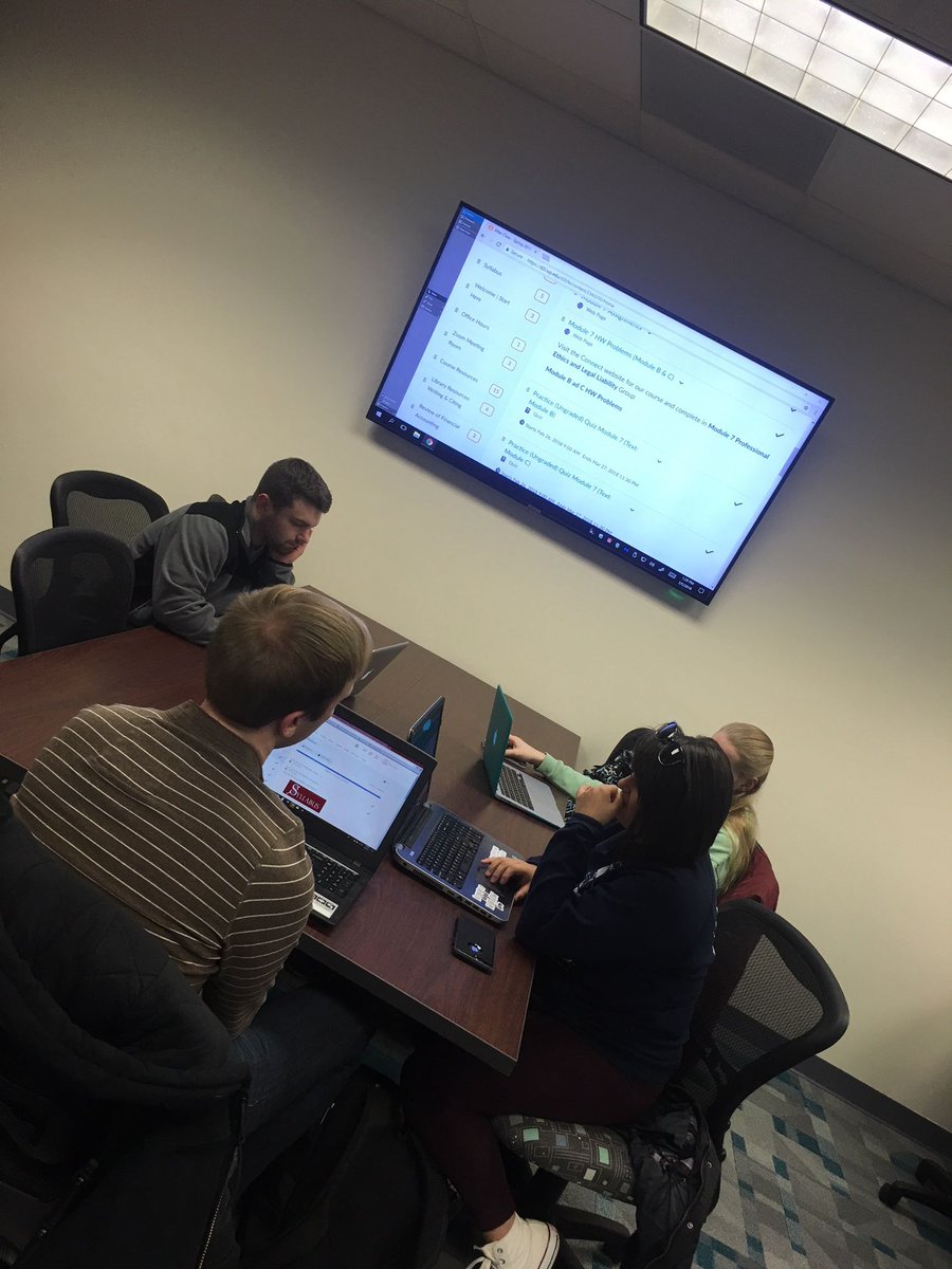 EberlyIUP's tweet image. Dr. Veronica Paz works in our Accounting Department and is very proud of the new high-tech Zoom Room for her auditing classes! The students are even able to connect with anyone around the world!
#ourprofsdoitbetter #beyondprof