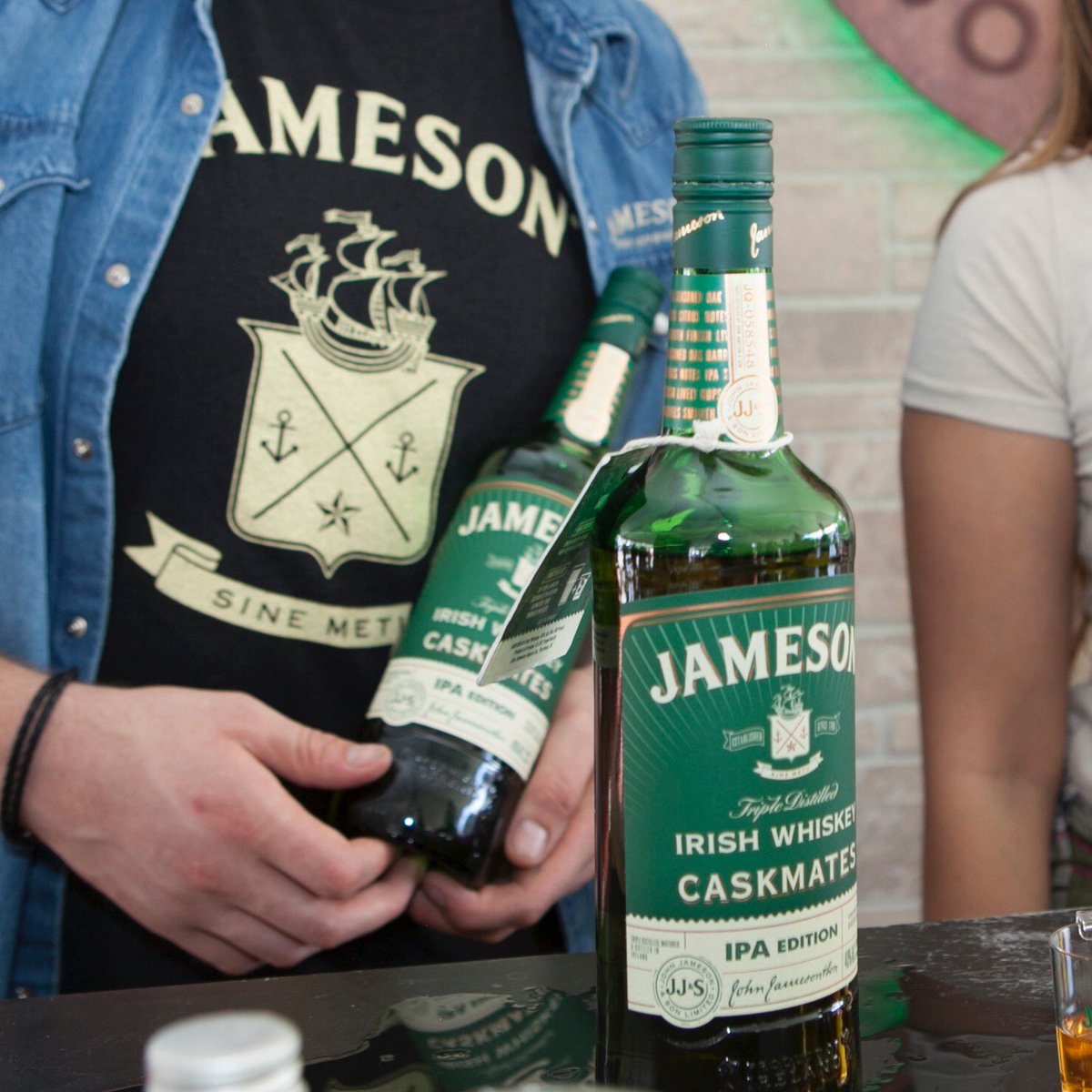 GreatGrapesFest's tweet photo. St Patrick’s Day is right around the corner. We suggest celebrating with the Jameson Whiskey caskmates IPA edition! 🥃🍀 https://t.co/tAJhjGtbkH