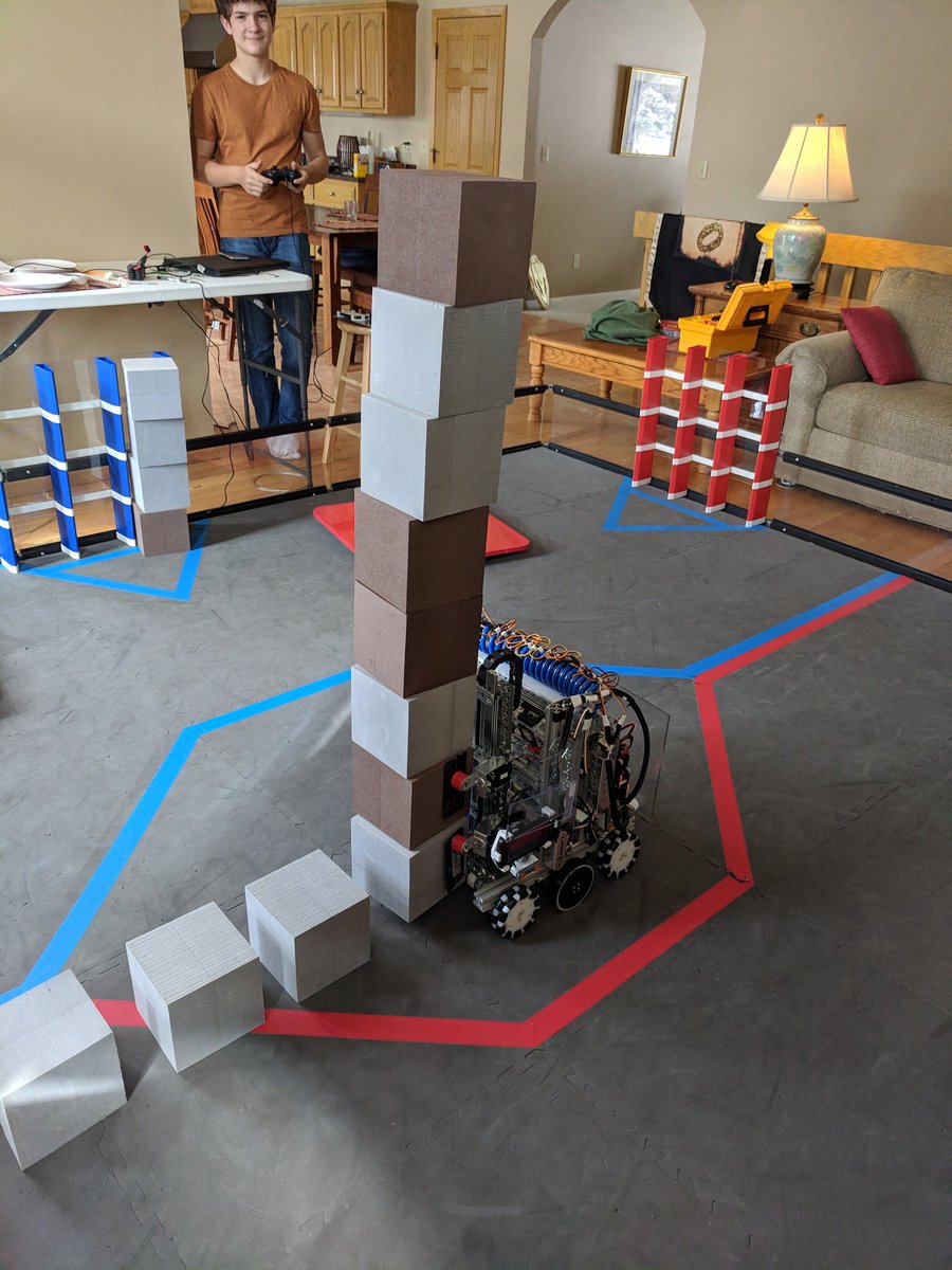 Check out our new TeleOp strategy! #omgrobots