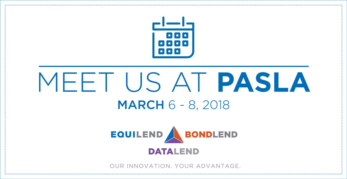 BondLend's tweet photo. We look forward to seeing you there! #securitieslending https://t.co/fqvhGqE1LY