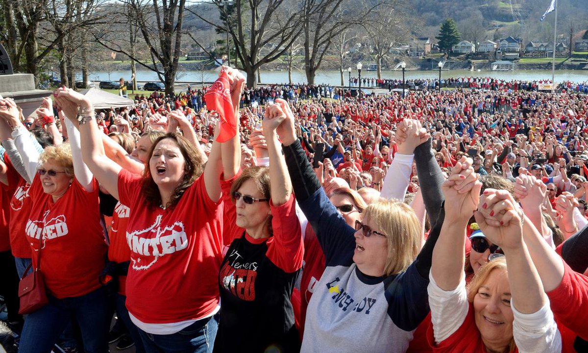 wernerwinslowa's tweet image. "Students don't just learn in the classroom, and good citizens are more than just smart. By modeling action and protest, we're instilling in our students the thirst for justice and fairness." —@Tolerance_org #WVTeachersStrike tolerance.org/magazine/model…