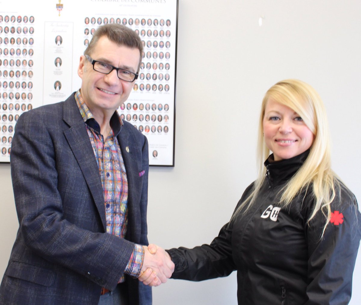 MichelleGole's tweet photo. Meet @DougEyolfson MP for Charleswood - St. James - Assiniboia - Headingley. Today we talked about road safety and how we can work together to encourage a culture of safe driving. #RoadSafety https://t.co/Ld4lzNGP1g