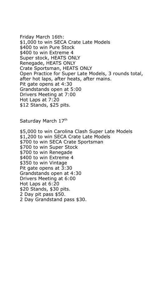 LancasterSpeedway tweet media