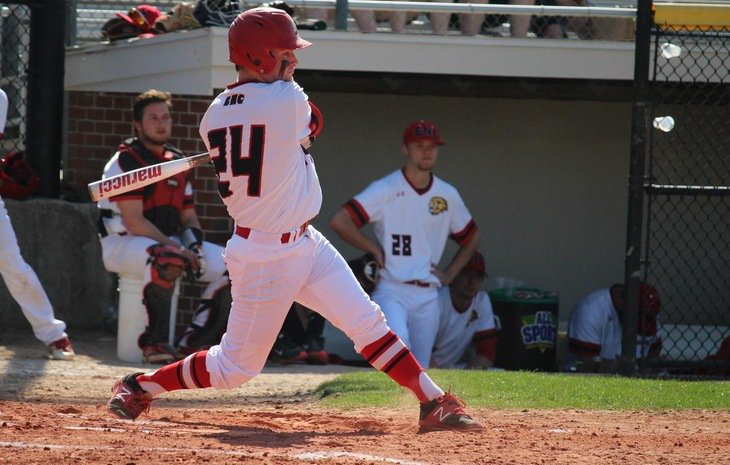 ENCAthletics's tweet photo. Unbeaten @ENCBaseball Bests Bridgewater State Twice Tuesday For Best Start Since 2001 #GoENC | https://t.co/cHJj0msSYs https://t.co/YPGIGo9vOT