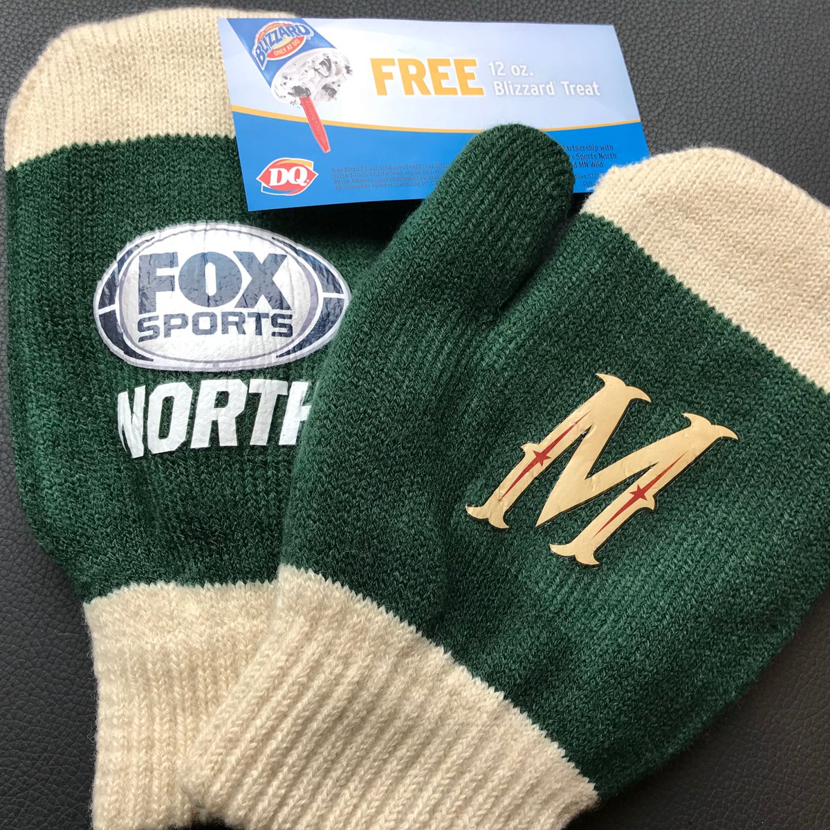 FanDuelSN_NOR's tweet image. Can't make it to tonight's @mnwild game? We've got you covered - RT for a chance to score a pair of #mnwild mittens &amp;amp; a free Blizzard from @DairyQueen. One lucky fan every hour until Wild Live on @fsnorth at 6:30pm.