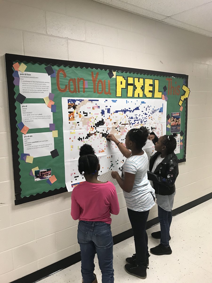 amybedenbaugh's tweet photo. Collaboration with a @sticktogether Mt. Rushmore project in the BLPS Media Center. #lex3grows https://t.co/RwEoad58ZU