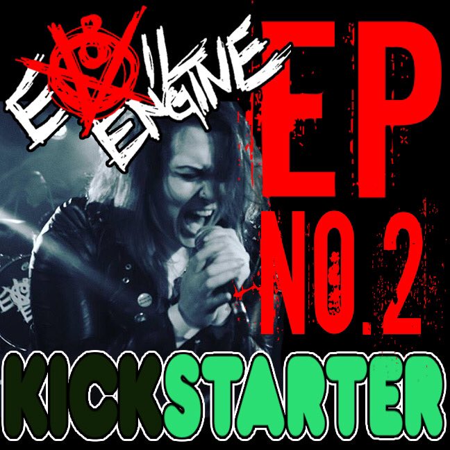 KryssieCrisis's tweet photo. HEADS UP! We've got a Kickstarter campaign comin' atcha pretty fuckin' soon - if you've got some extra scratch laying around that you'd wanna throw towards us running our mouths some more, stay tuned! #evilengine #punkrock #chicagopunk #localshows #femalefronted #unsignedbands https://t.co/2S2LW2SVxa