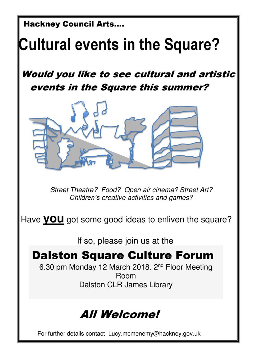 Cultural events in the Square? dalston-square.com/2018/03/06/cul…