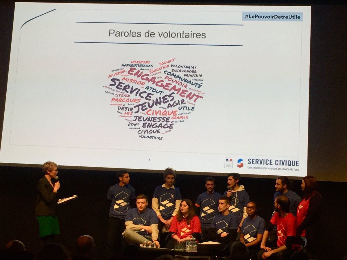 i_engagement's tweet photo. Ce soir l’Institut de l’Engagement participait au lancement de la nouvelle campagne de l’Agence du @ServiceCivique : #LePouvoirDetreUtile
Pour l’occasion, Audrey, de la #PromoIDE2012 était là pour témoigner de son parcours.
#LiveIDE2018
#RencontresServiceCivique https://t.co/MTmMtWAuTQ