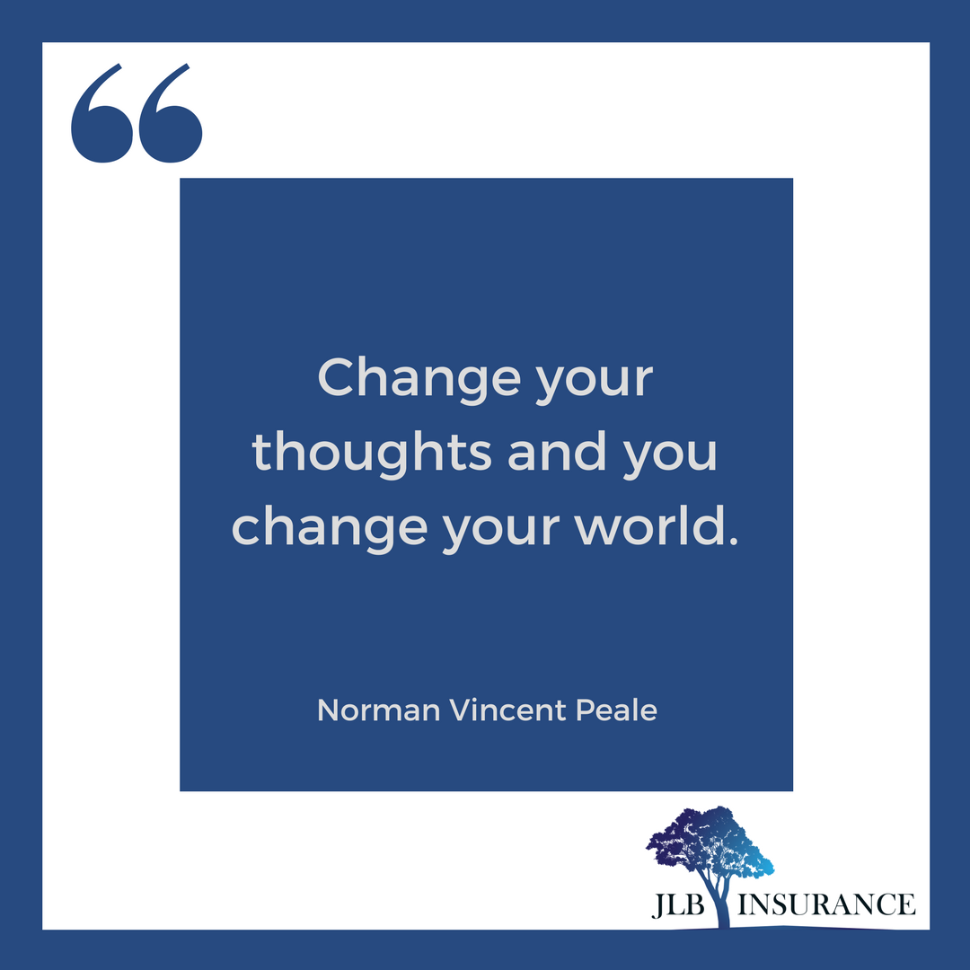 JLBInsurance's tweet photo. "Change your thoughts and you change your world." Norman Vincent Peale #quotes #wisewords https://t.co/MffG5MFyXS