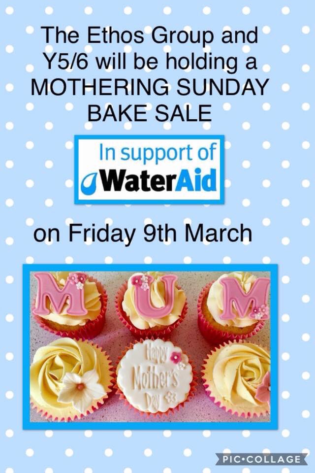 bickershaw_ce's tweet photo. Mothering Sunday Bake Sale https://t.co/LU3GeQSsmQ