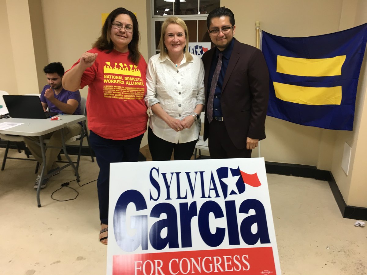 GOTV for Sylvia Garcia