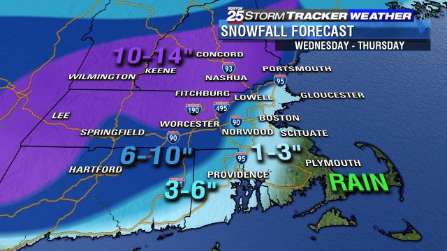 Jason Brewer (@jasonnbrewer) on Twitter photo Latest models trending a little farther west with tomorrow's Nor'easter. Heaviest bands shift west with it. <a href="/boston25/">Boston 25 News</a> begins at 4. Latest models trending a little farther west with tomorrow's Nor'easter. Heaviest bands shift west with it. <a href="/boston25/">Boston 25 News</a> begins at 4.