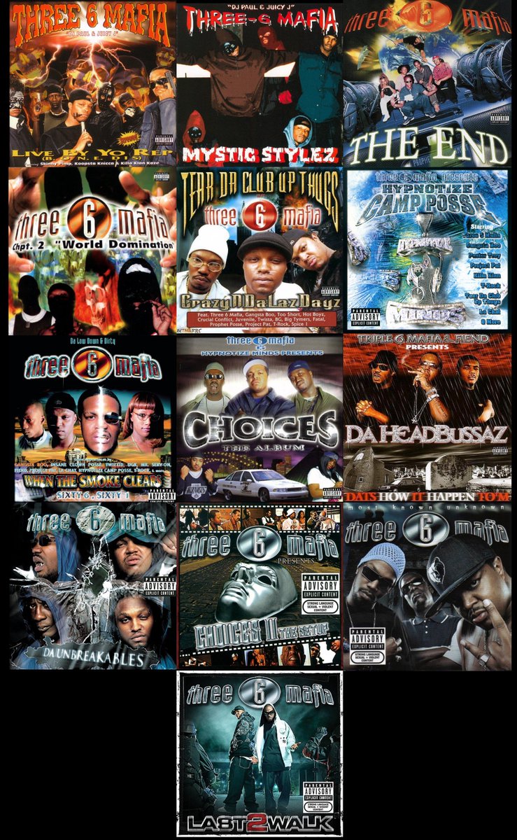 three 6 mafia albums three 6 mafia albums