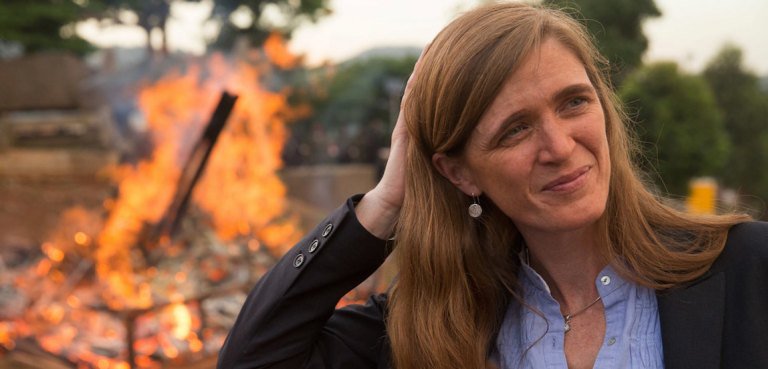 Samantha Power (Obama hag) Russia won Italian election