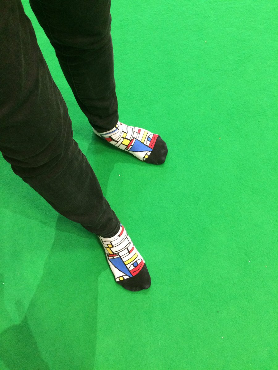 LeedsArtGallery's tweet photo. Thank you to our great live guides working with us to introduce audiences to Anne Hardy's #fallingandwalking with their fabulous socks https://t.co/35Afpeixvf