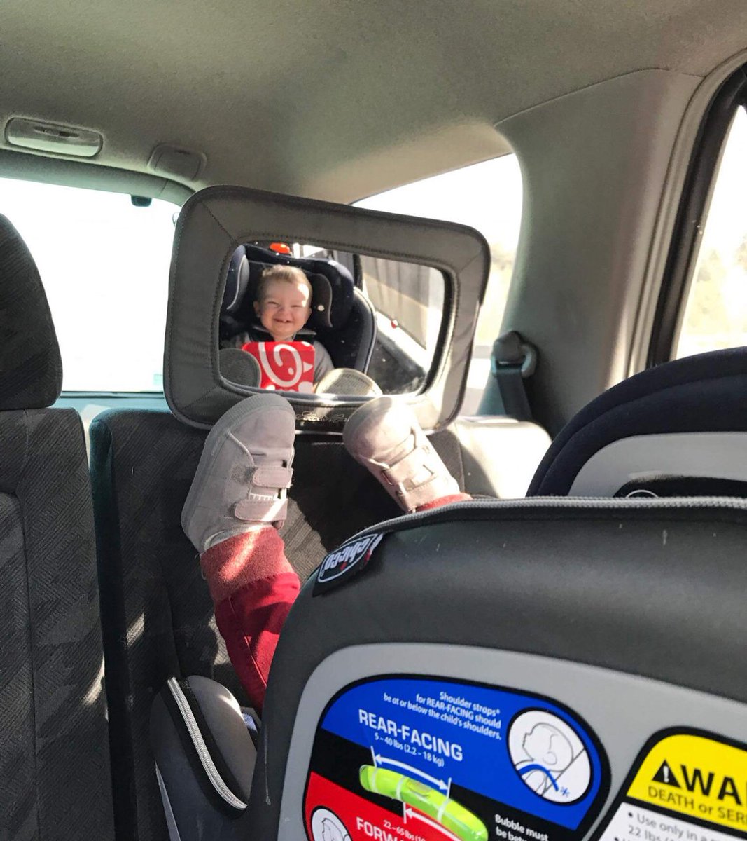 javajock's tweet photo. @chickfila this is my grandson, Leo. We live 3 hours away from the closest Chick-fil-A in Washington State but wanted Leo to taste the best chicken nuggets on the planet. So we drove all that way. This is Leo’s first taste on the drive back home. I wonder what he thinks? ;) https://t.co/na25NQj06G
