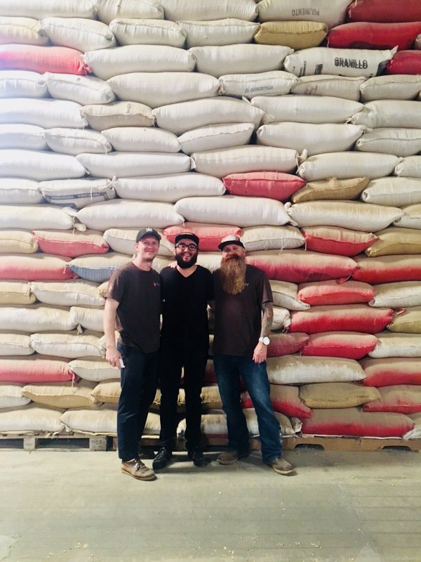 shopthebeard's tweet photo. Steve and Jared are down in Guatemala visiting our good friend Sammy, sourcing our newest Guatemalan coffees and touring the mill! https://t.co/IVc6W8WQtA