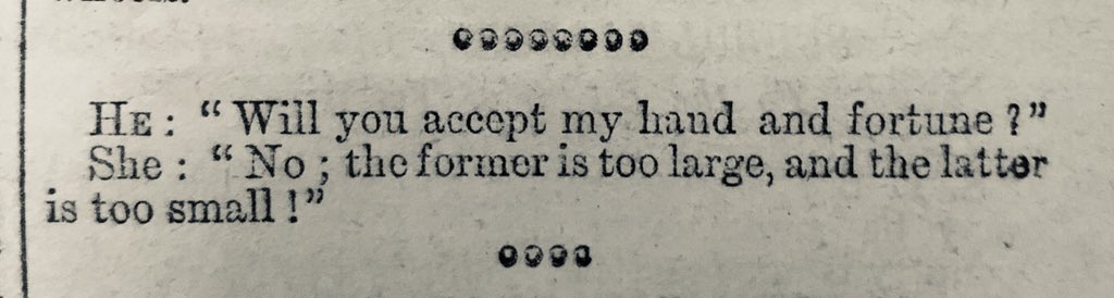 Another Victorian courtship comes to a brutal close!- Tit-Bits (1893)