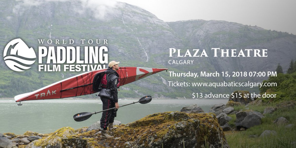 Get stoked for the upcoming season at the Reel Paddling Film Fest! Be inspired to explore rivers, lakes and oceans, push extremes, embrace the paddling lifestyle and appreciate the wild places. Tickets: aquabaticscalgary.com/store/event-ti…