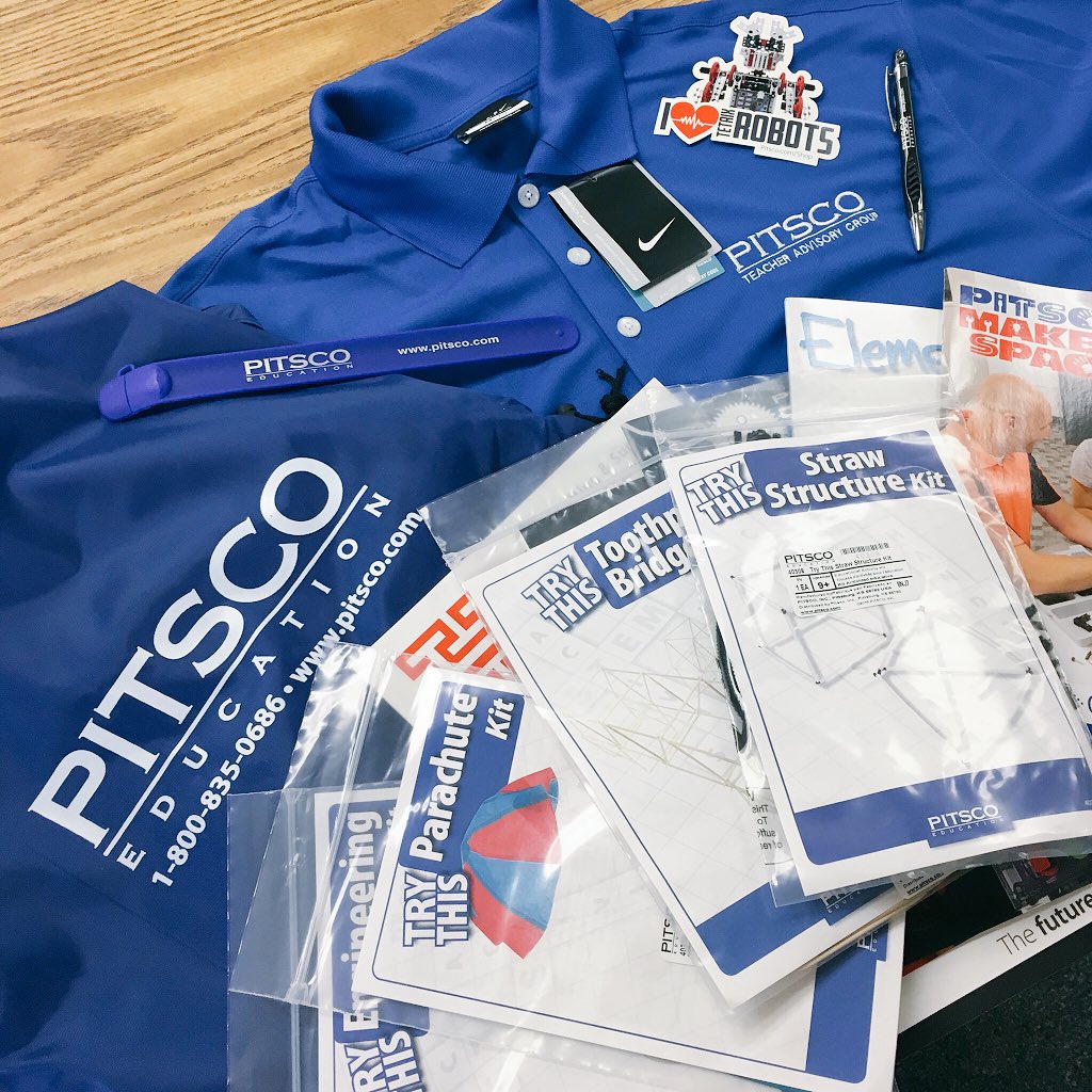 TigerSTEM386's tweet image. @Pitscoed ➕ #PitscoTAG = Happy Ts!!! 🤗🤗🤗 #STEM #PLC #Collaboration #Swag