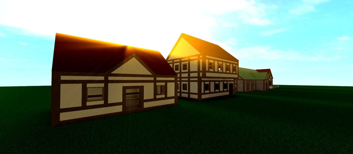 Molegul's tweet photo. I have not built in a medieval style in a long time, but I did, for the wonderful PocketBLOX team. The map that these builds will be used in can soon be seen on the PocketBLOX twitter.
🏘️🏘️🏘️
#RobloxDev #Roblox 
cc: @_IcyTea @Cherrruuu @Mochro_ https://t.co/f7HCMWbl0l