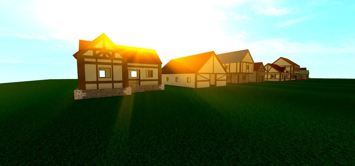 Molegul's tweet photo. I have not built in a medieval style in a long time, but I did, for the wonderful PocketBLOX team. The map that these builds will be used in can soon be seen on the PocketBLOX twitter.
🏘️🏘️🏘️
#RobloxDev #Roblox 
cc: @_IcyTea @Cherrruuu @Mochro_ https://t.co/f7HCMWbl0l