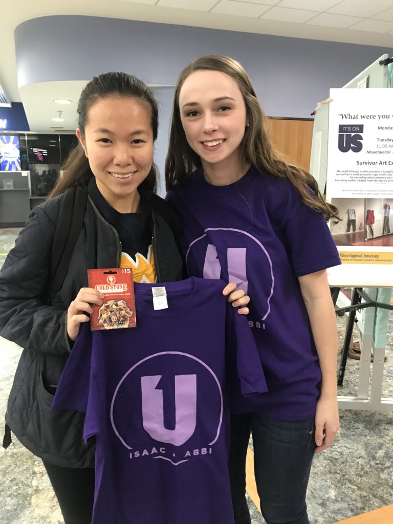 UnityWVU's tweet photo. @bernaherb thanks for supporting #UnityWVU. Hope you enjoy your ice cream 🤩😏 https://t.co/qRU8Cfv1sq
