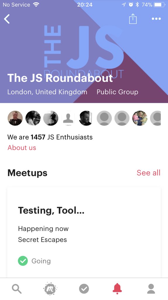crossy_h's tweet photo. Thanks to @secret_escapes & #jsroundabout for a funny and insightful selection of talks this evening! #javascript #tooling #codereview #womenwhocode #peoplewhocode https://t.co/YA5OZIer3c