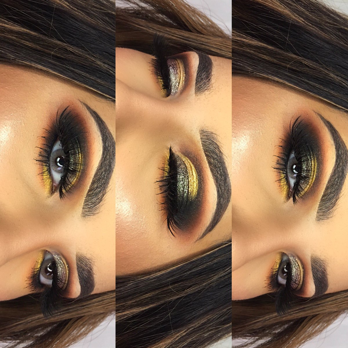 SHMOKEY 🌫
<a href="/shopvioletvoss/">VioletVoss™Cosmetics</a> Like A Boss Palette 
<a href="/ABHcosmetics/">Anastasia Beverly Hills</a> DipBrow in “Ash Brown” 
Lashes: marxicoco
Insta: @therealmarxicoco