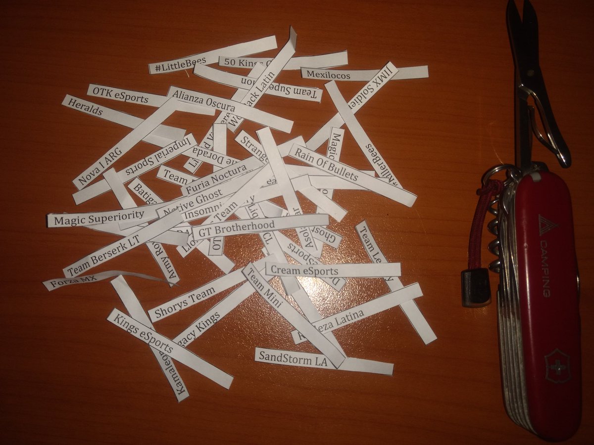 Todo listo para el sorteo de grupos de la @CopaOlympus, a las 8 pm en vivo por el canal, allá los veo! :D