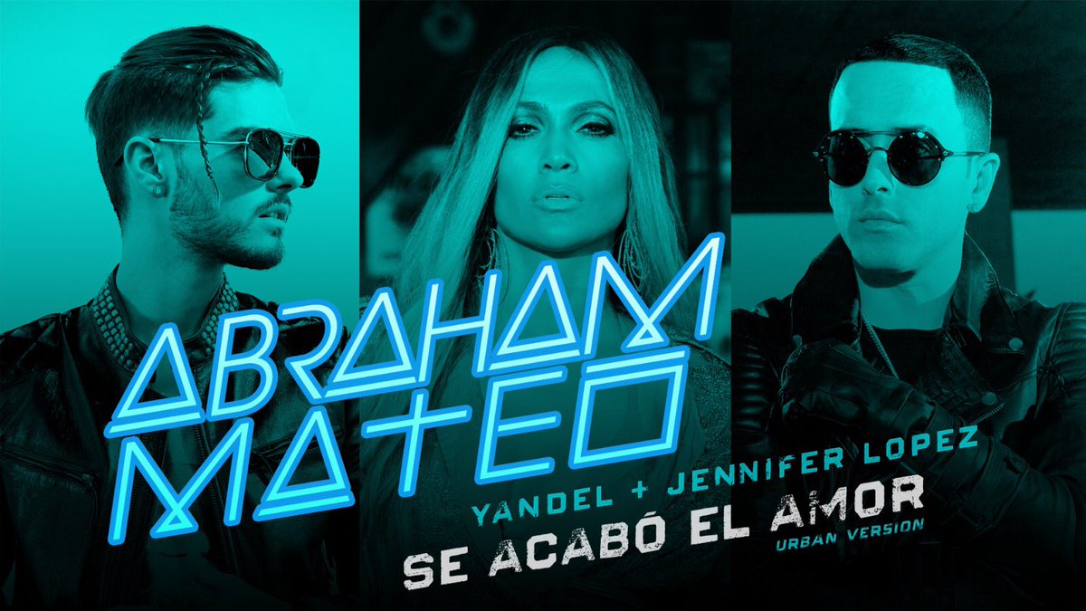 AbrahamMateo's tweet image. #SeAcabóElAmor @JLo @yandeloficial 9 de Marzo #NewMusic
