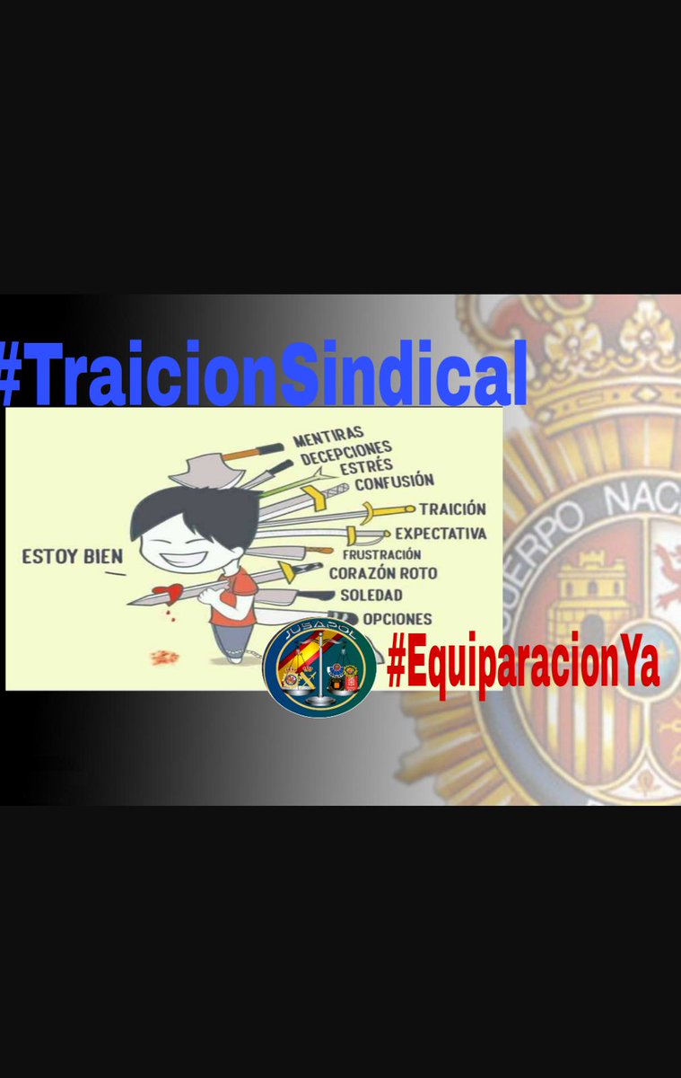 TorresSantos4's tweet photo. Traicionados por nuestros sindicatos. YA NO SON DE LOS NUESTROS! En mi nombre, NO #EquiparacionYa @jusapol #unidosxlatraicion https://t.co/VBgdy5hbRq