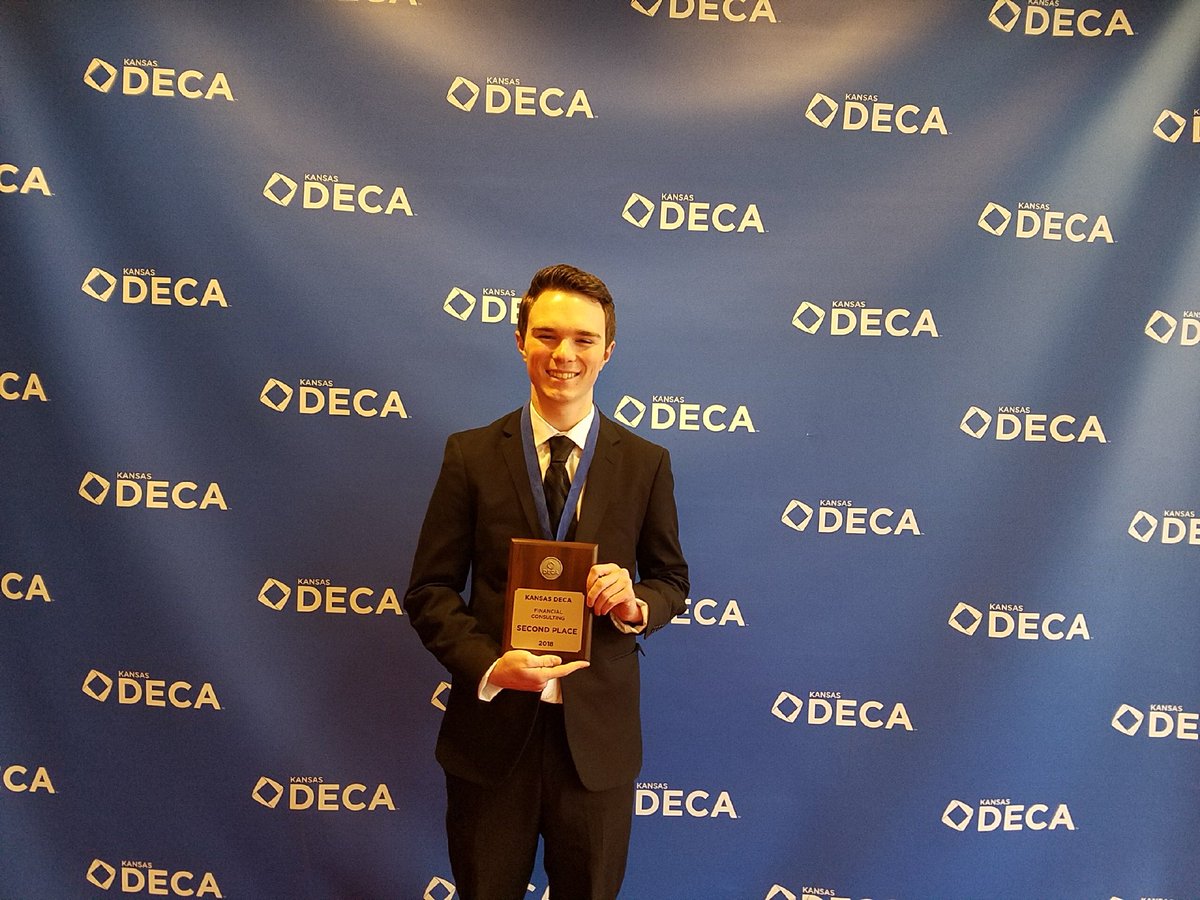 Congrats to Drake Breuckmann for his 2nd place finish in Financial Consulting! #bvwpride