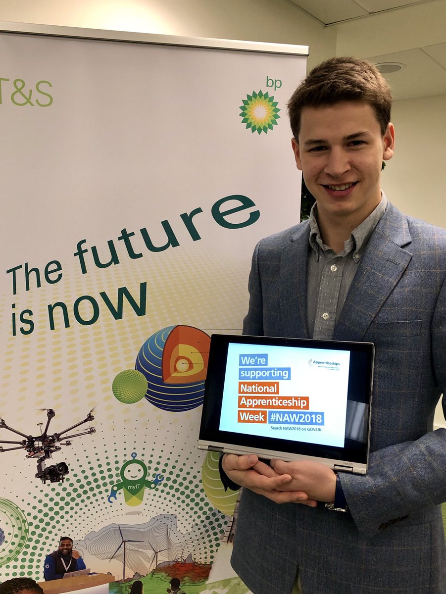 JuliusJMJ's tweet photo. Operations &amp; Transformation Consultant working on IBM @ BP account whilst doing my CIMA qualifications &amp; finance apprenticeship. #NAW2018 #ApprenticeshipWeek #IBM https://t.co/QCOaKJCsST