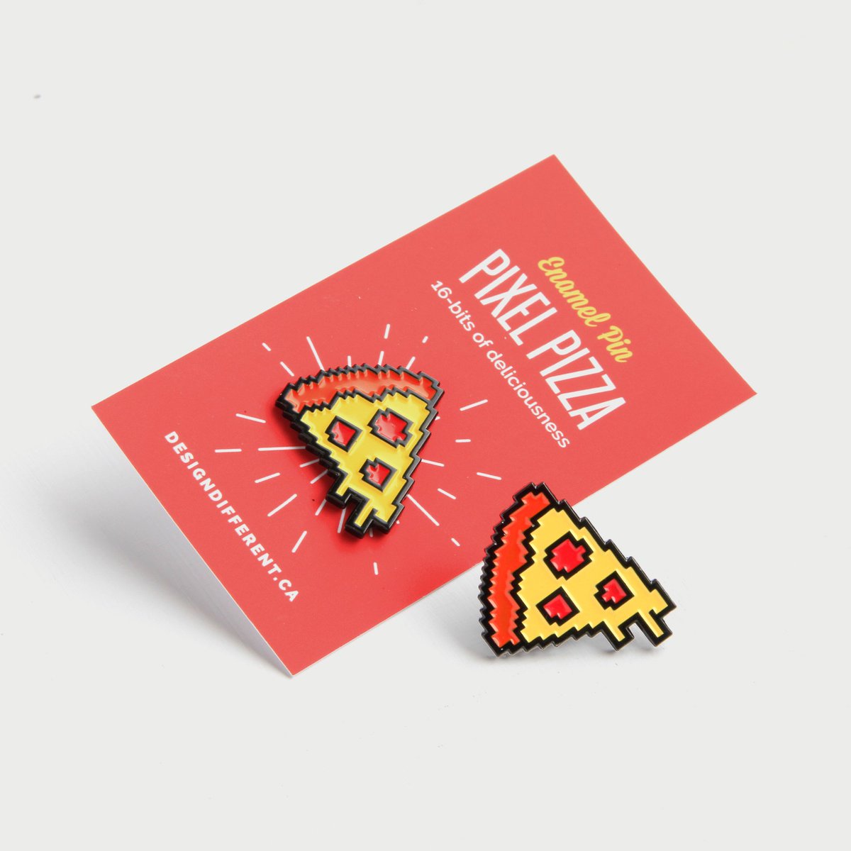 DDartWork's tweet photo. Our newPixel Pizza pins are here. Inspired by everything 16-bit, this super fancy pizza pin is a slice of pixel pizza heaven! Check out more pics here: https://t.co/1C6GkVueAg https://t.co/UI4AqOAPqK