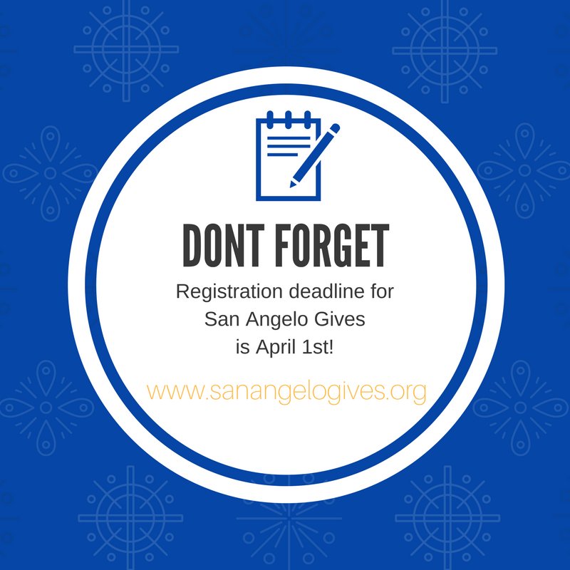 SanAngeloAreaFoundation (@sanangelogives) on Twitter photo 