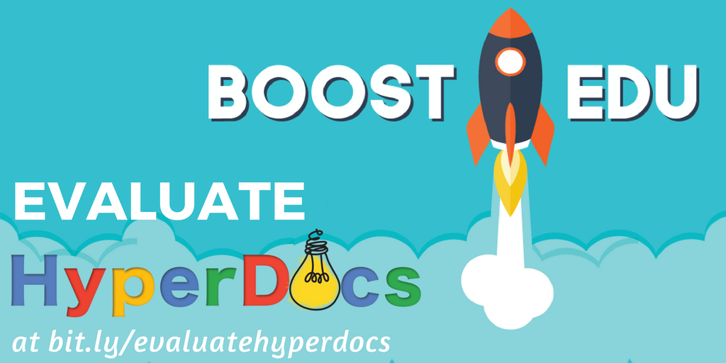 Reflect on teaching &amp; evaluate #HyperDoc lesson design using BoostEDU created by <a href="/meagan_e_kelly/">Meagan Elaine</a>  Learn more at goo.gl/JDyVgC Meagan shows HyperDoc Designer <a href="/LisaGuardino/">Lisa Guardino</a> how to BOOST lesson design using the self-assessment tools from <a href="/boostedu/">boostedu</a> #give1take1 <a href="/edtechteam/">EdTechTeam, Inc.</a>
