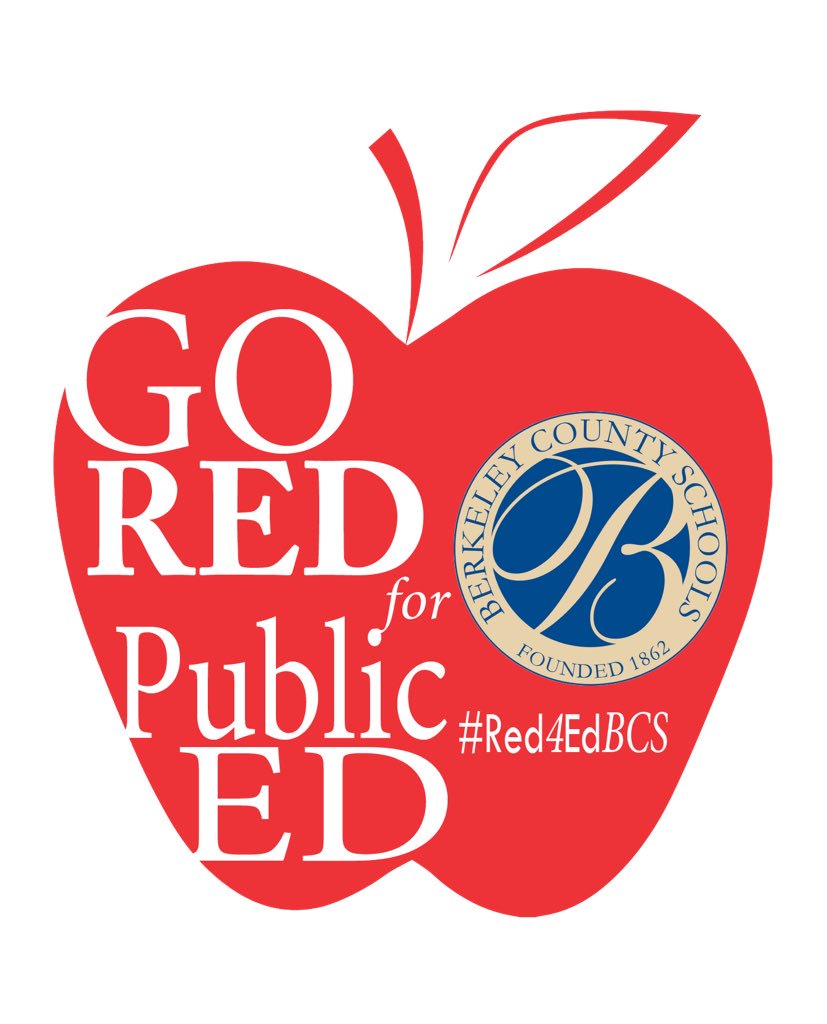 mrsa2183's tweet photo. I am very proud to be a WV teacher. #Red4EdBCS #BerkeleyCountySchools #mrifamily #redribbon https://t.co/9A5YDOHi2A