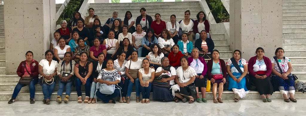 Nos enorgullece que Calli Luz Marina, en la persona de María López de la Rica, haya ganado el Premio Estatal a la Mujer Veracruzana, 2018. Trabajo pionero en Veracruz en la defensa de los derechos de las Mujeres Indígenas. ¡Felicidades! 🙋🏻